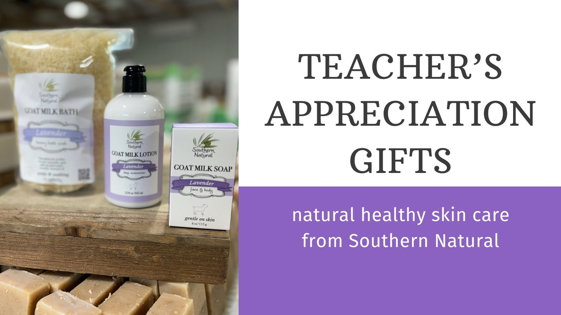 Thank a Teacher with Handmade Goat Milk Gifts from Alabama