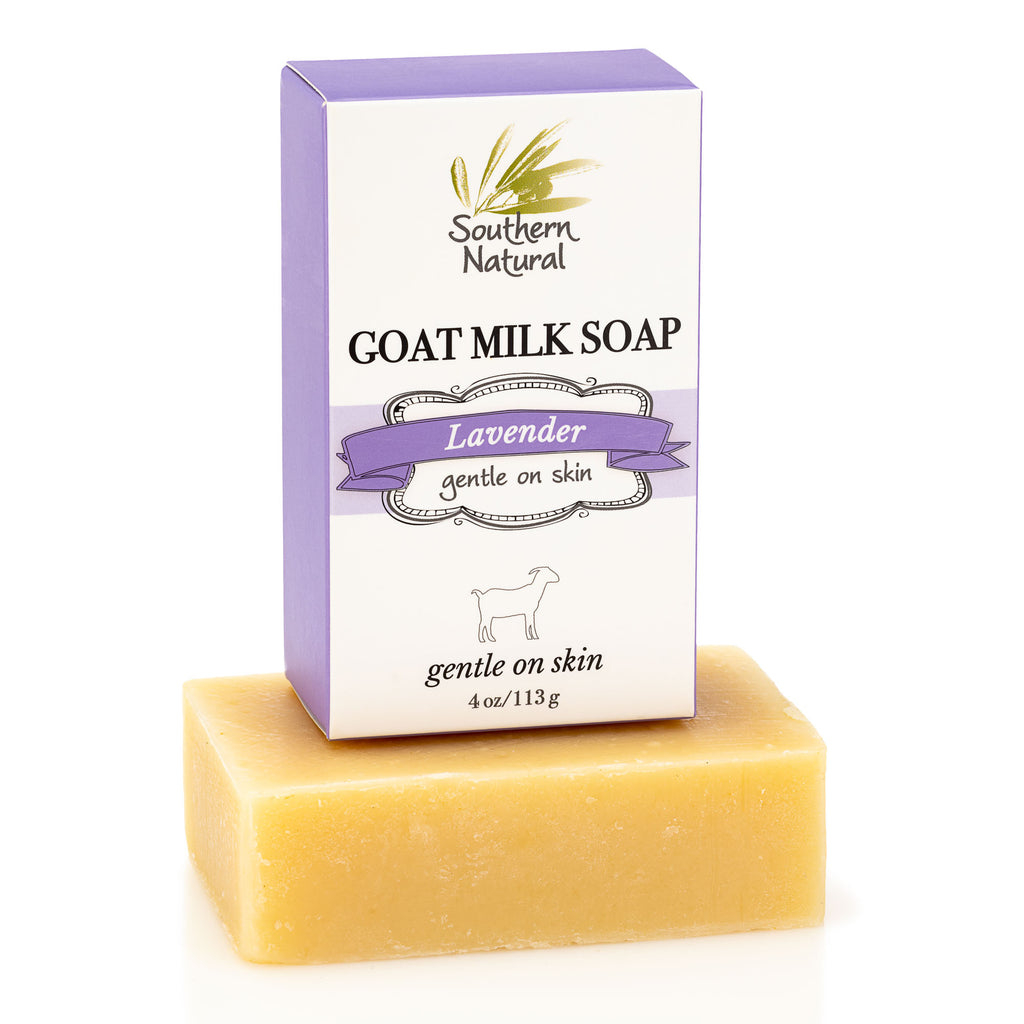 Handcrafted Goat Milk Soap - Ginger, Lime & Lavender Essential Oils,  Handmade Goat Soap for Gifts