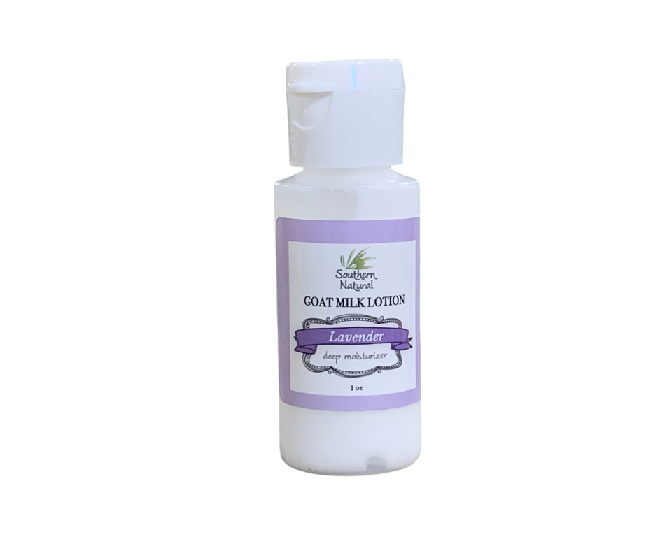 Travel Size 1oz Lavender Goat Milk Lotion