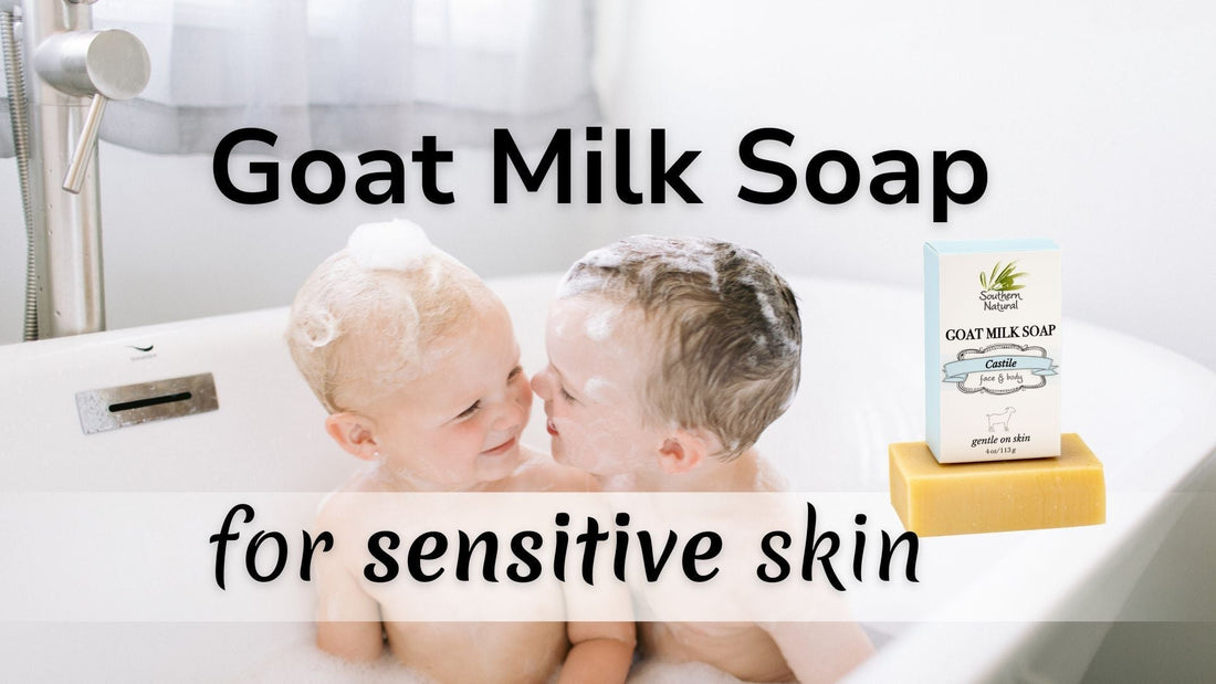 Goat milk soap for sensitive skin