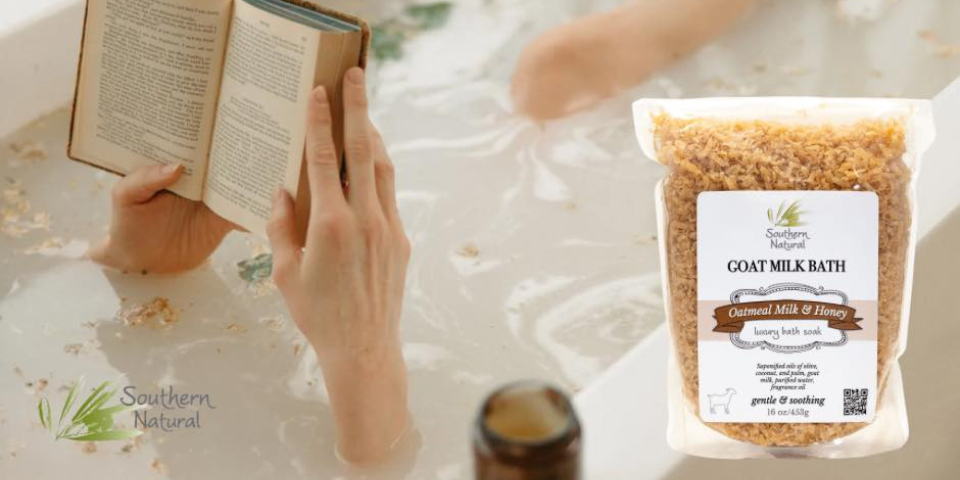 Reward Yourself with Goat Milk Bath