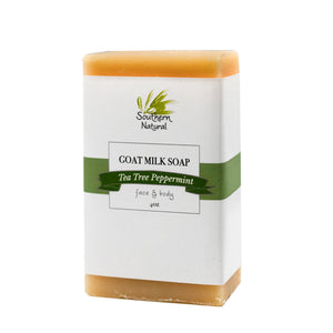 Meet Our Newest Goat Milk Soap: Tea Tree Peppermint