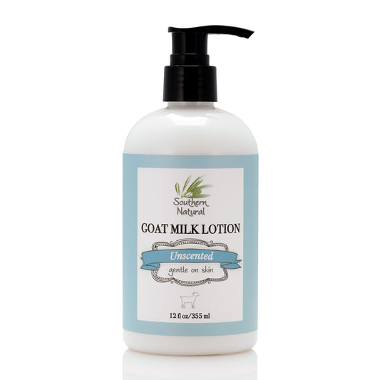 Unscented Goat Milk Lotion (Safe for Kids and Babies)