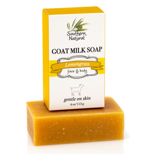 Lemongrass Goat’s Milk Soap