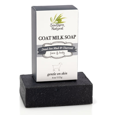 Dead Sea Mud with Activated Charcoal Goat’s Milk Soap