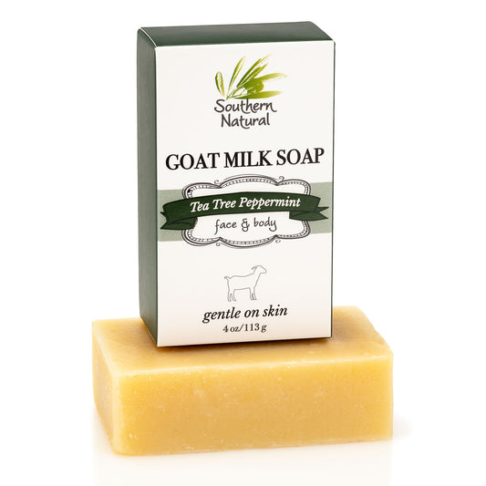 Tea Tree Peppermint Goat Milk Soap