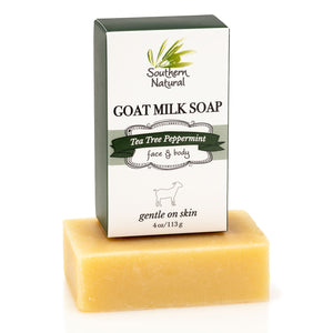 Tea Tree Peppermint Goat's Milk Soap