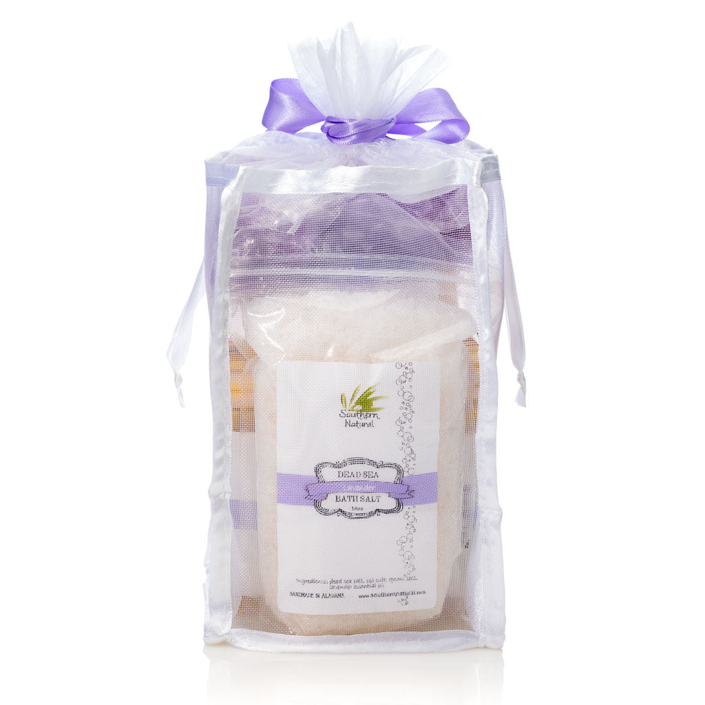 Natural Bath & Body Gift Bag With Sea Salt